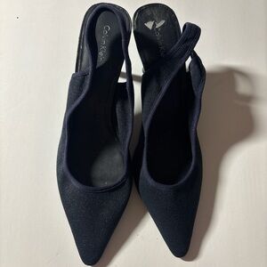 Calvin Klein Women's Navy Slingback Heels